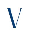 V logo